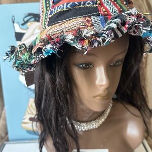 Bohemian  Patch Bucket Hat